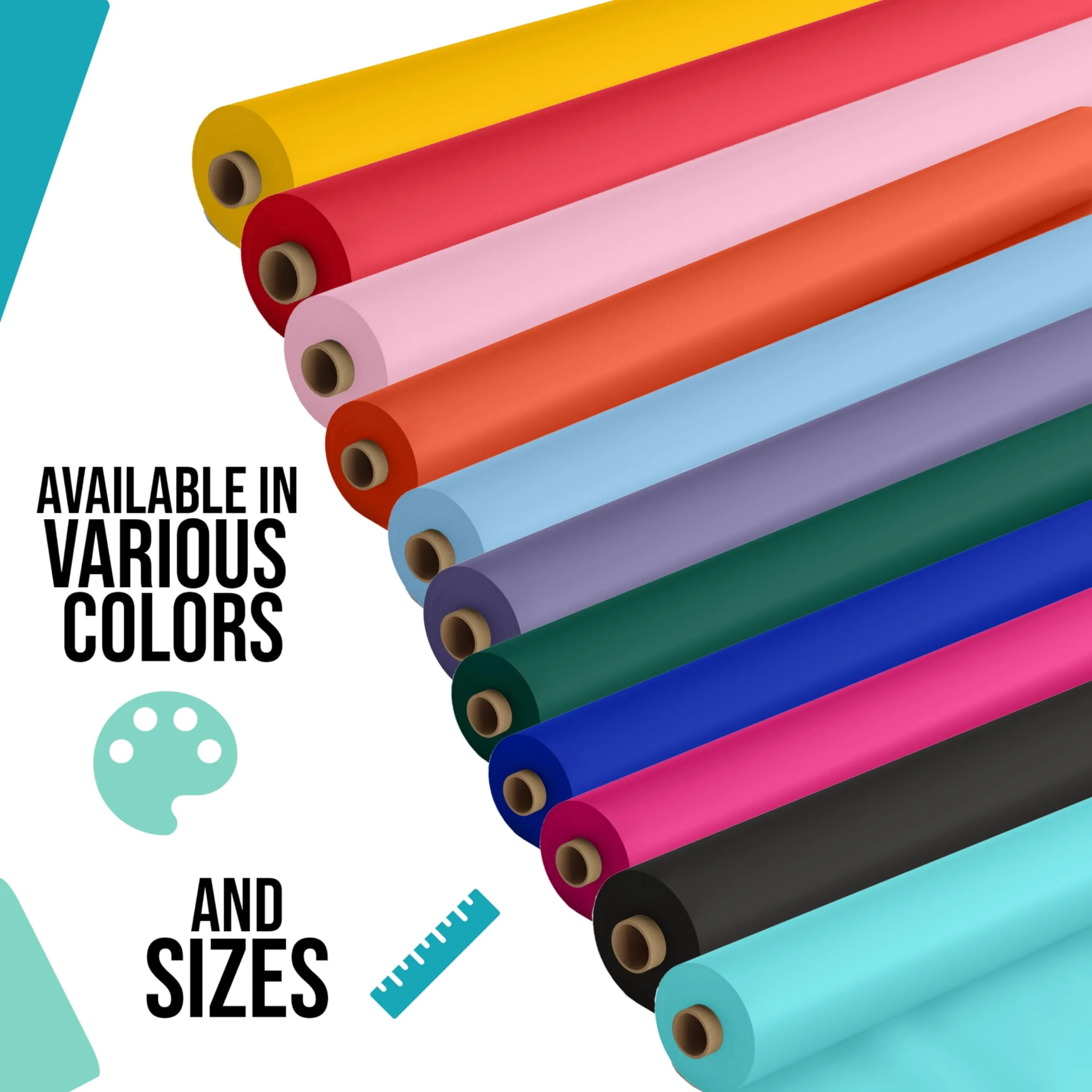 40 In. x 300 Ft. Premium Yellow Table Roll