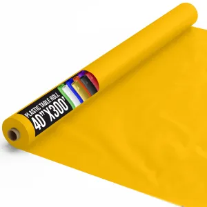 40 In. x 300 Ft. Premium Yellow Table Roll