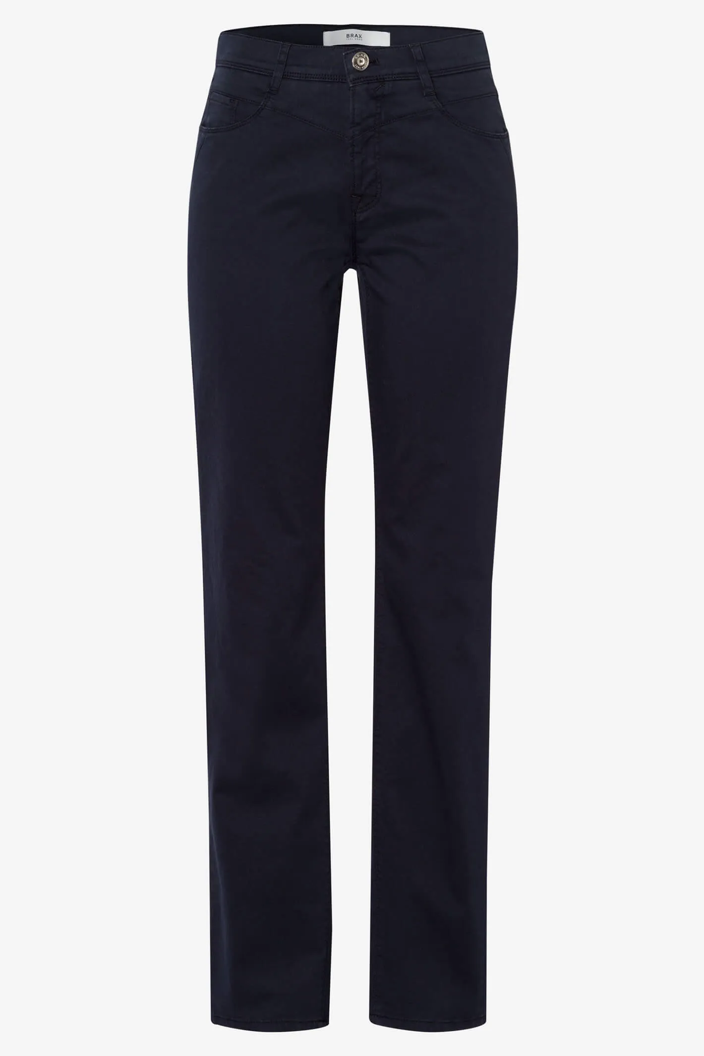 Brax 71-1458 21 Carola Perma Blue Navy  Five Pocket Trousers