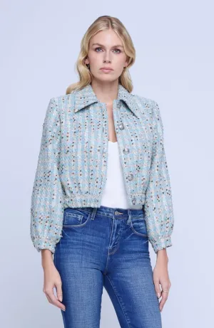 Bridges Crop Long Sleeve Jacket