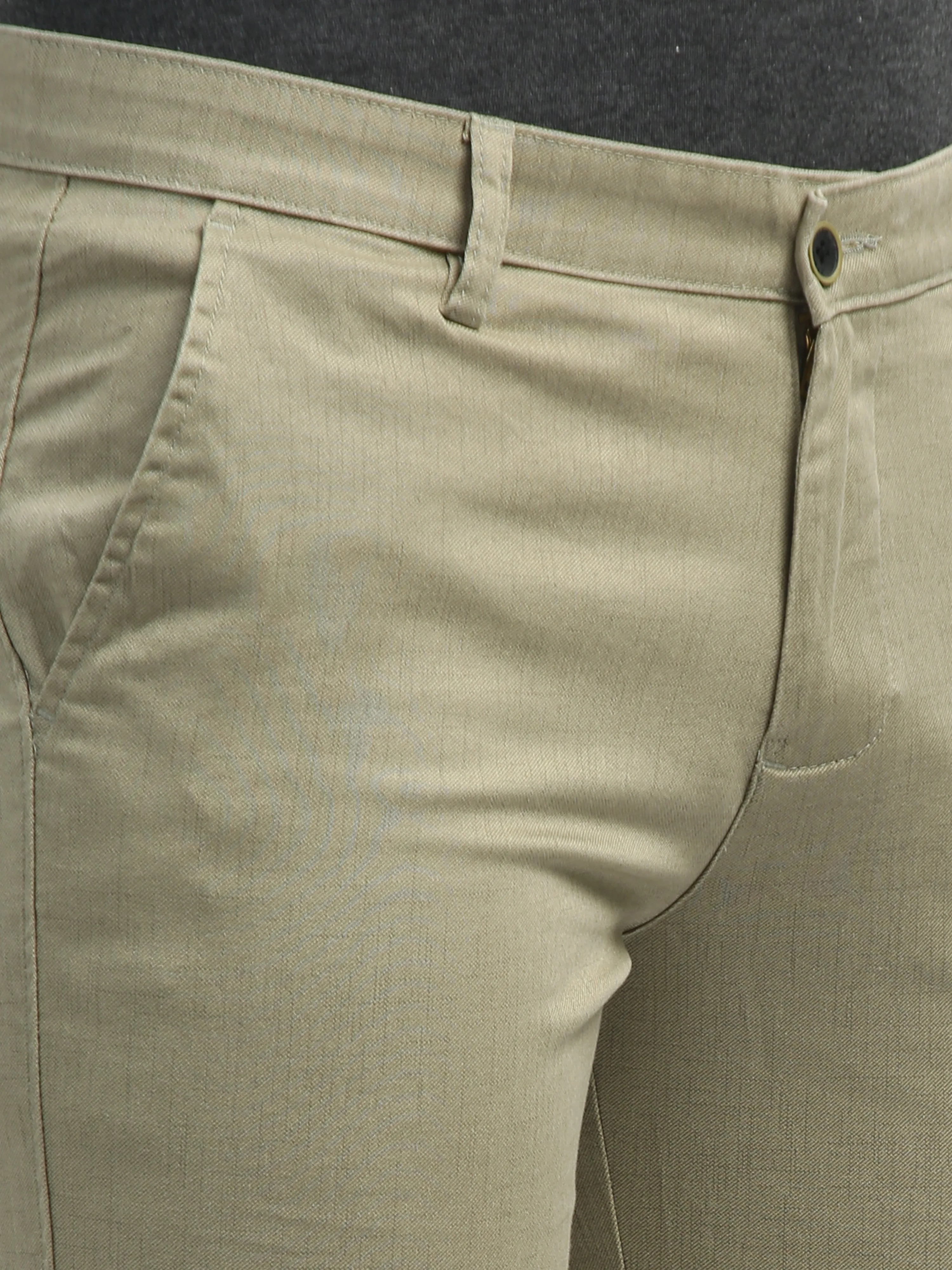 Classic Polo Men's   Chiseled Fit Cotton Trousers | TBO2-30 A-KHA-CF-LY