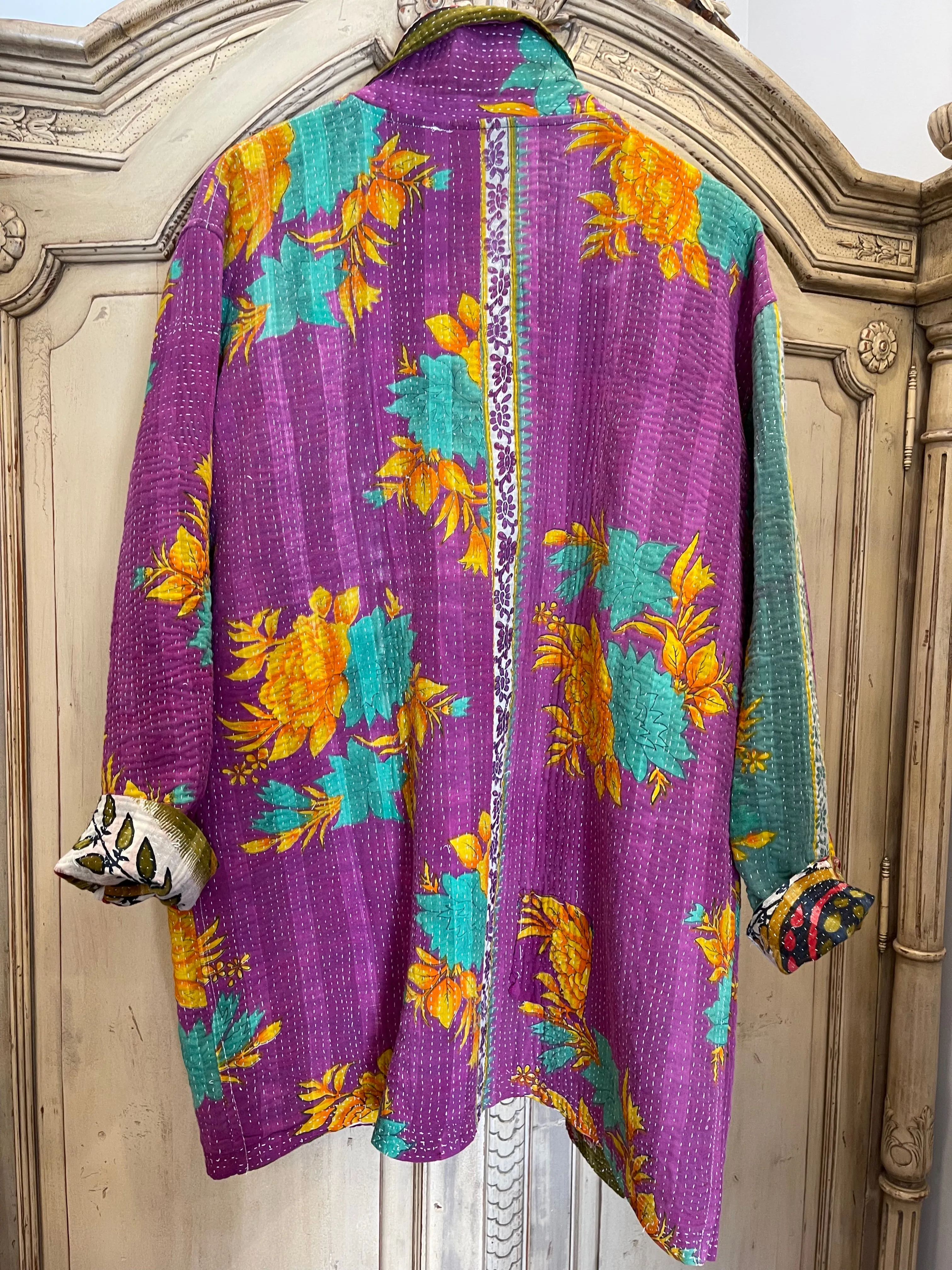 Cocoon Jacket - Purple Joy