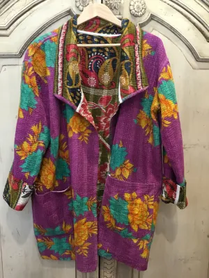 Cocoon Jacket - Purple Joy