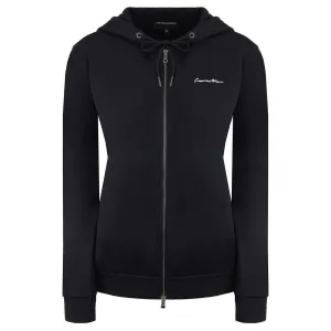 Emporio Armani Logo Womens Black Track Jacket