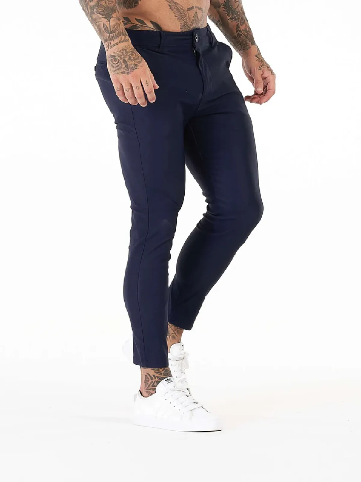 ENZO TROUSERS | BLUE
