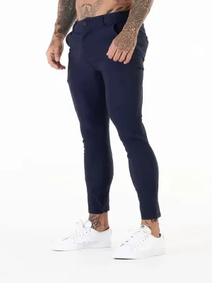 ENZO TROUSERS | BLUE