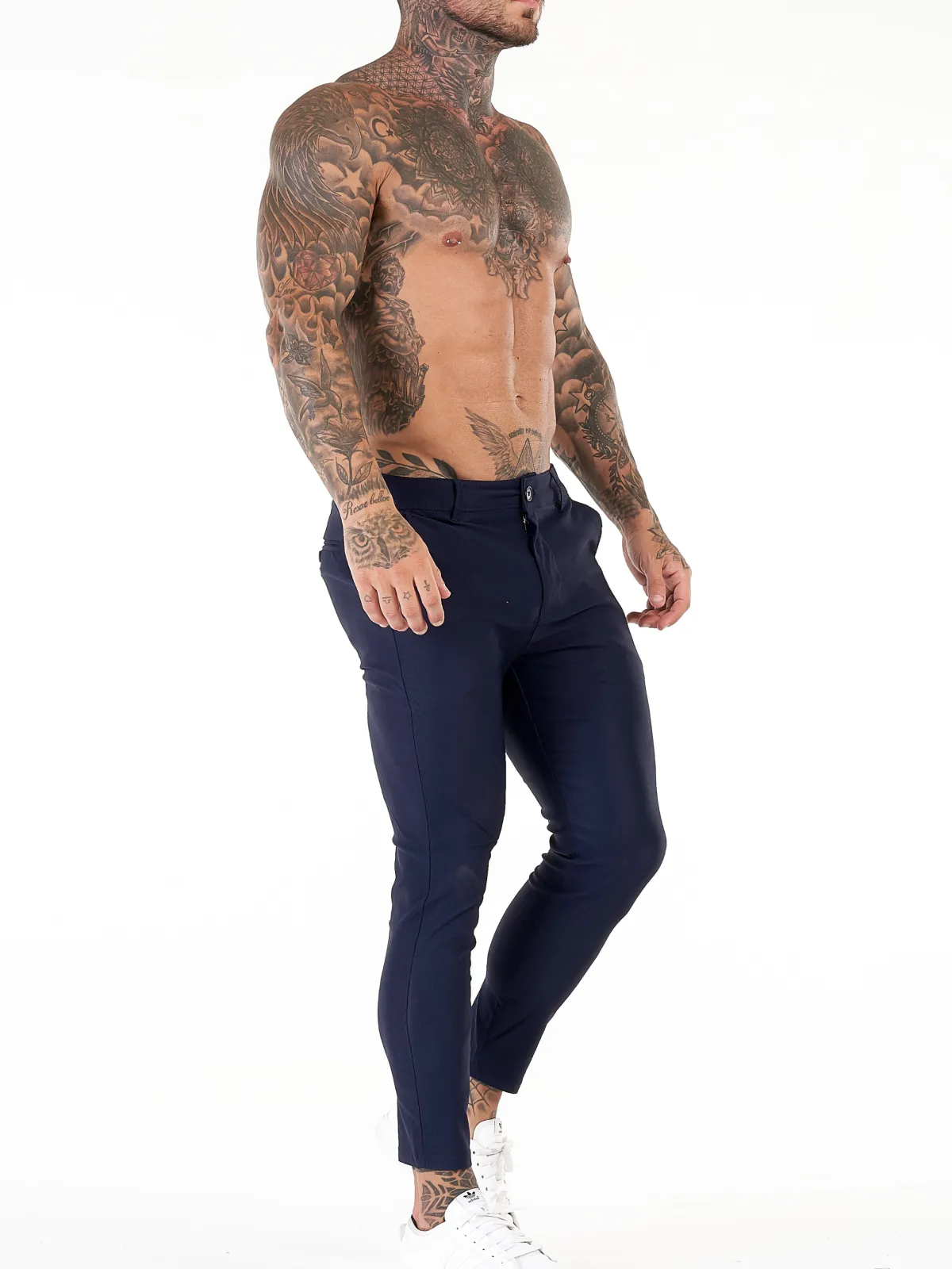 ENZO TROUSERS | BLUE