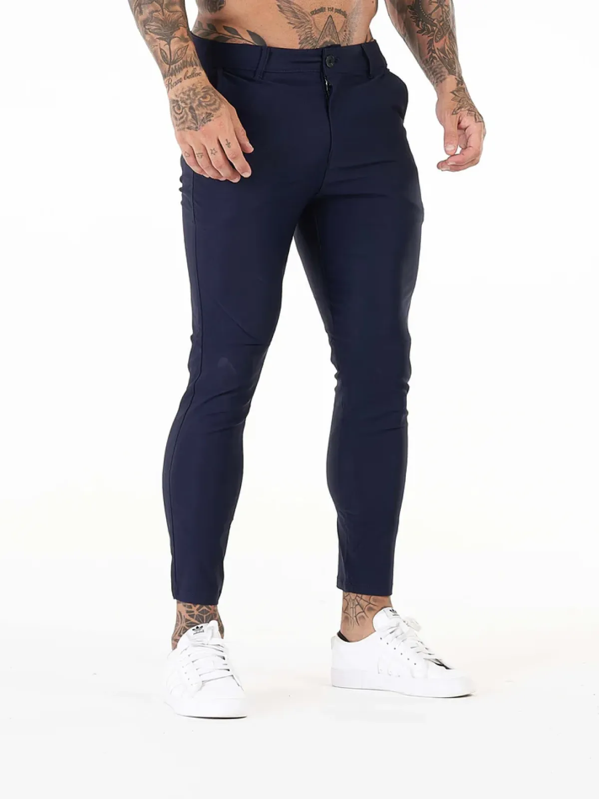 ENZO TROUSERS | BLUE