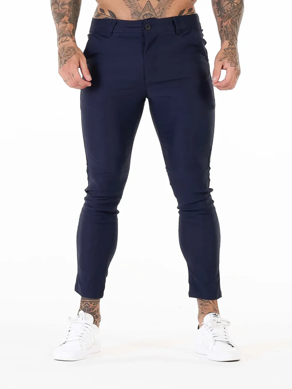 ENZO TROUSERS | BLUE
