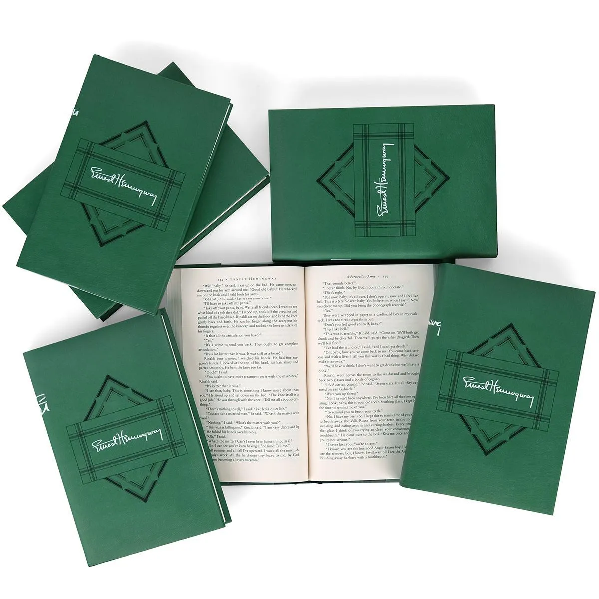 Ernest Hemingway Signature Book Set