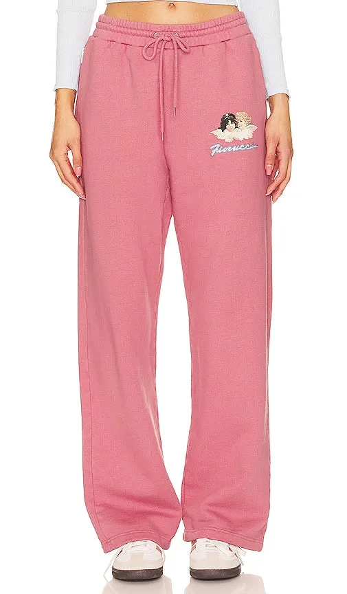 FIORUCCI Angel Joggers in Pink