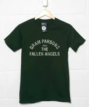Gram Parsons And The Fallen Angels Distressed Print T-Shirt