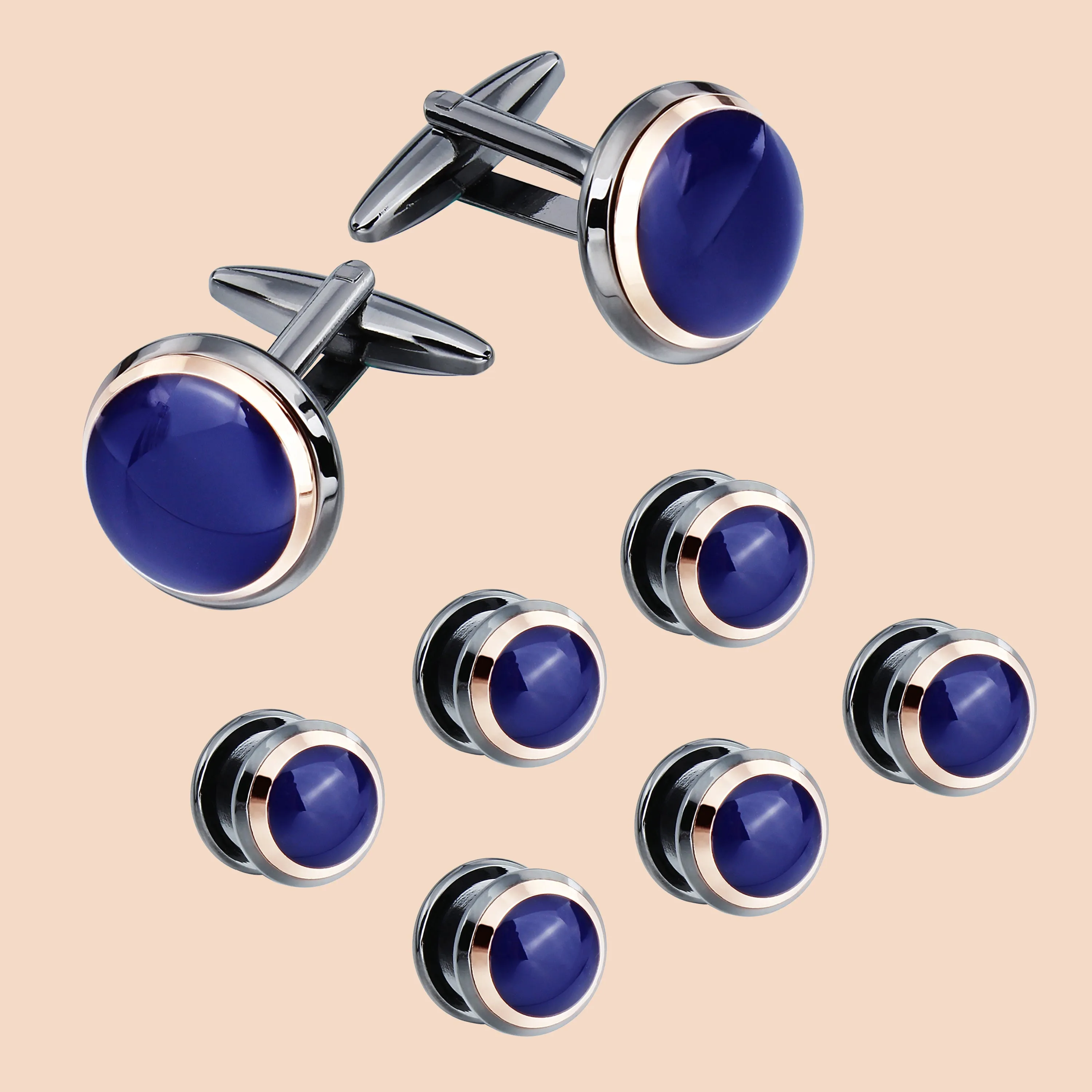 HAWSON Turquoise Cufflinks and Studs Set