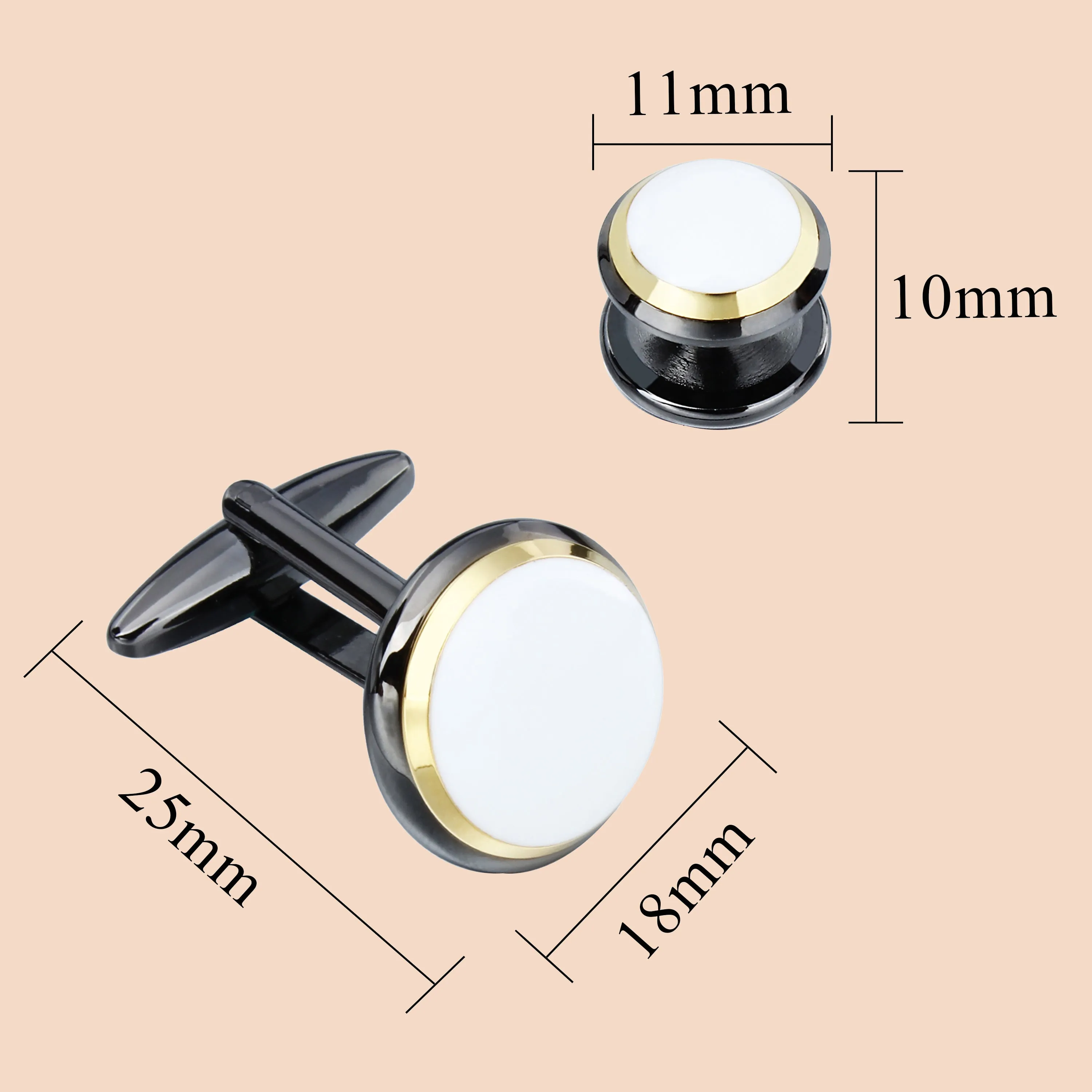 HAWSON Turquoise Cufflinks and Studs Set