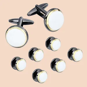 HAWSON Turquoise Cufflinks and Studs Set