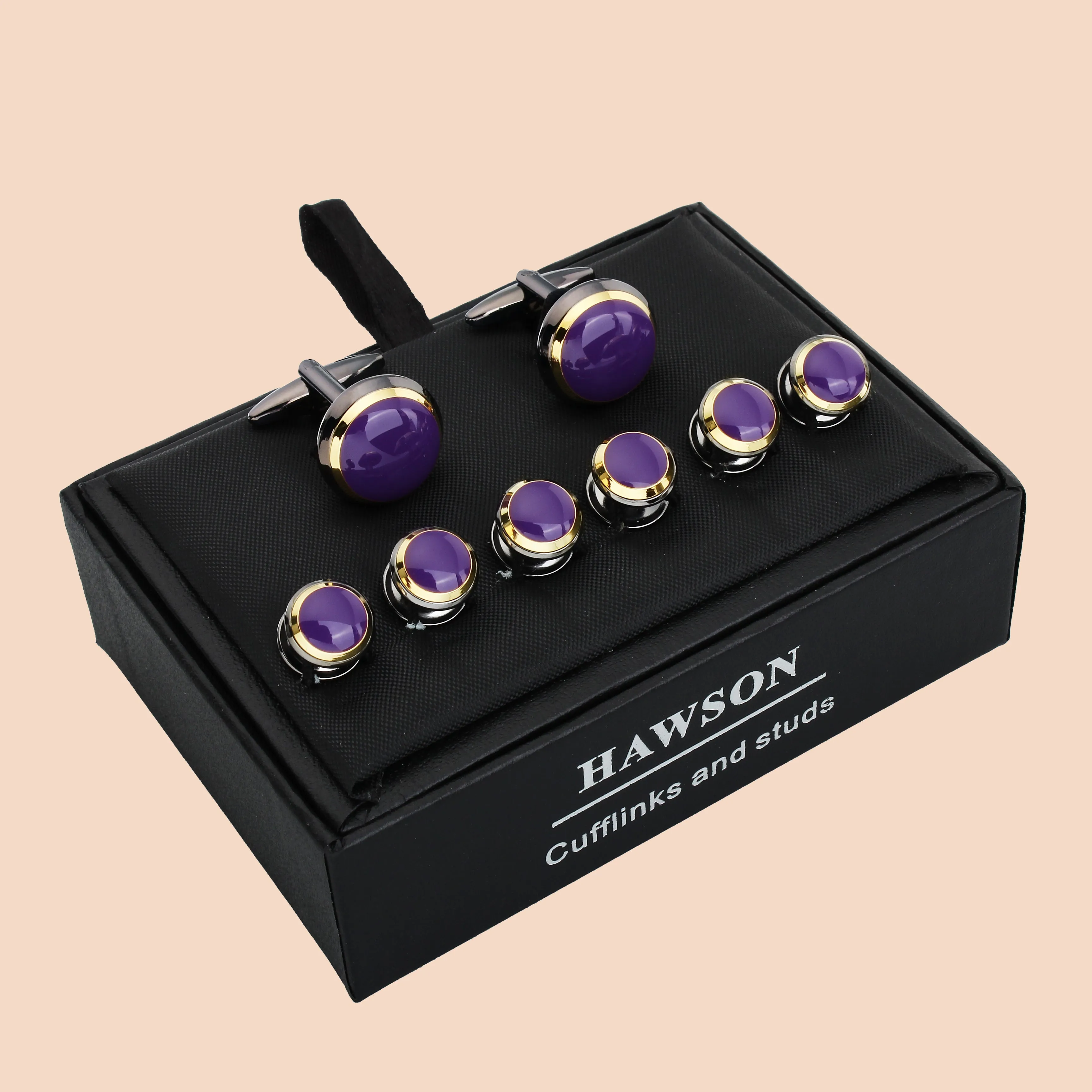 HAWSON Turquoise Cufflinks and Studs Set