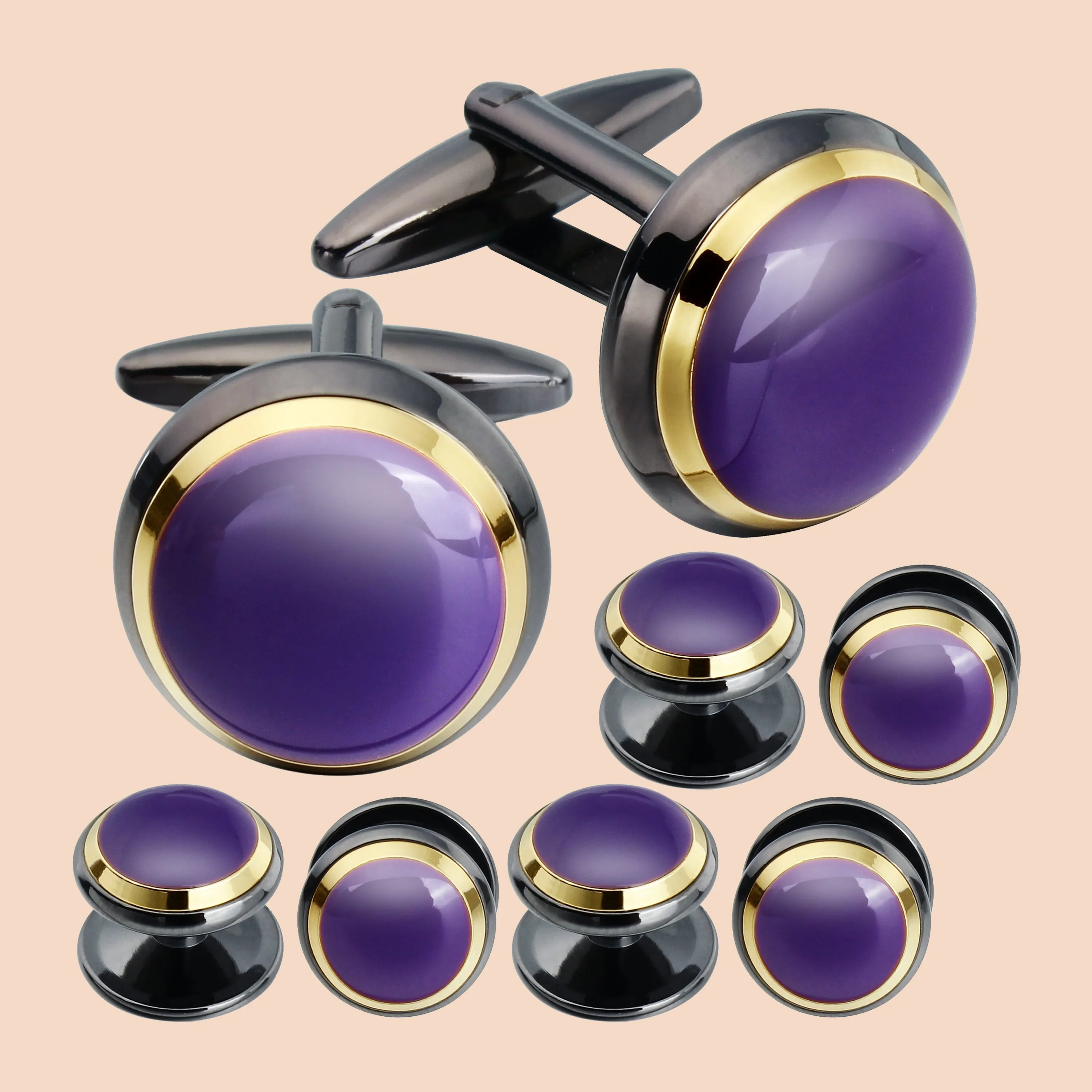 HAWSON Turquoise Cufflinks and Studs Set