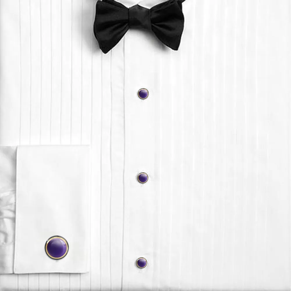 HAWSON Turquoise Cufflinks and Studs Set