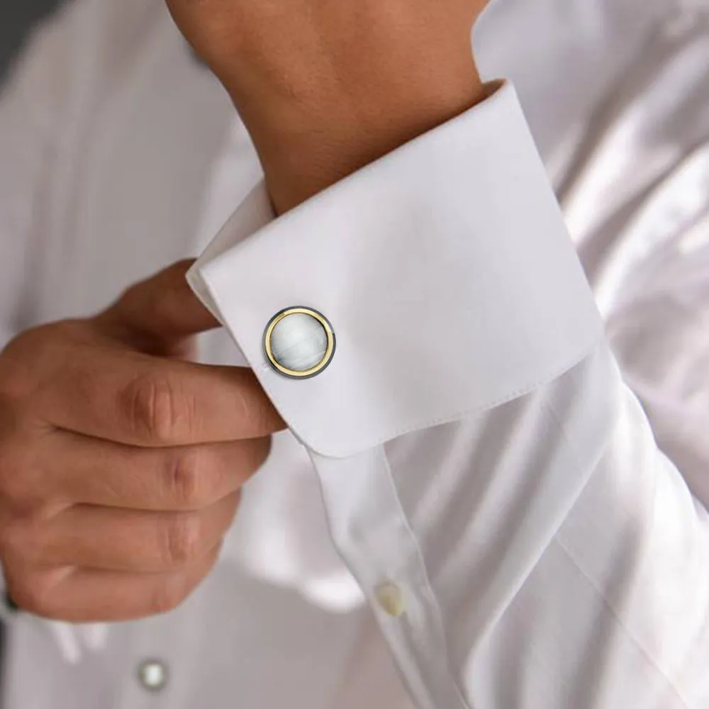 HAWSON Turquoise Cufflinks and Studs Set