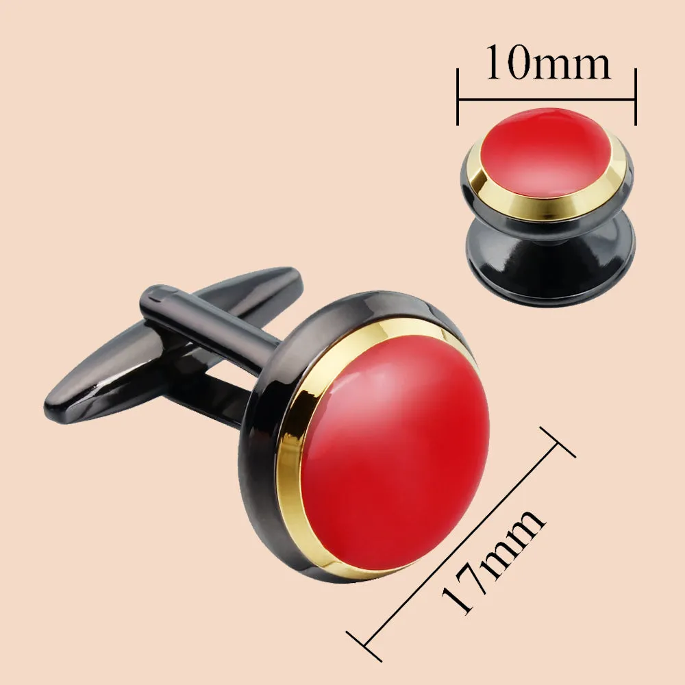 HAWSON Turquoise Cufflinks and Studs Set