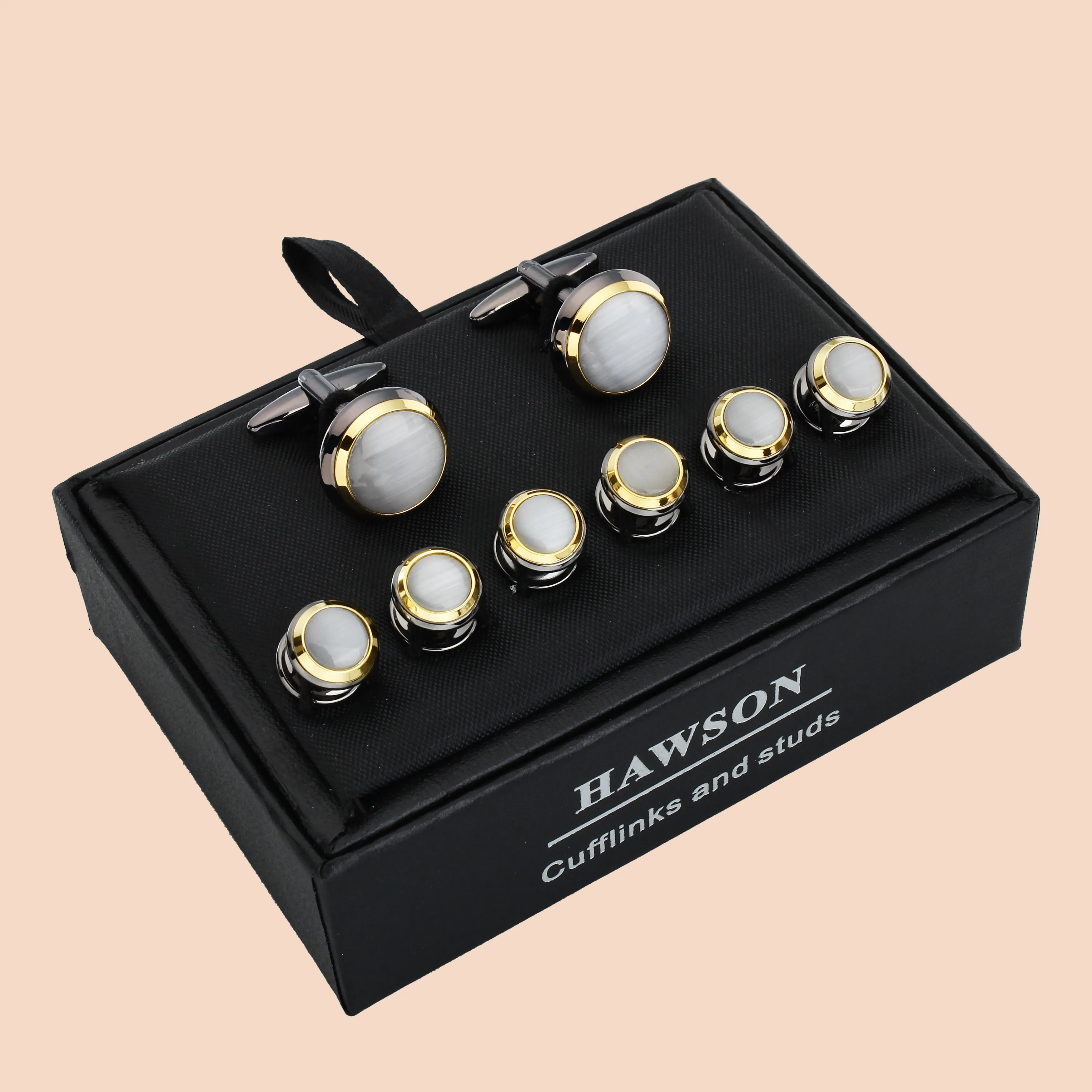 HAWSON Turquoise Cufflinks and Studs Set