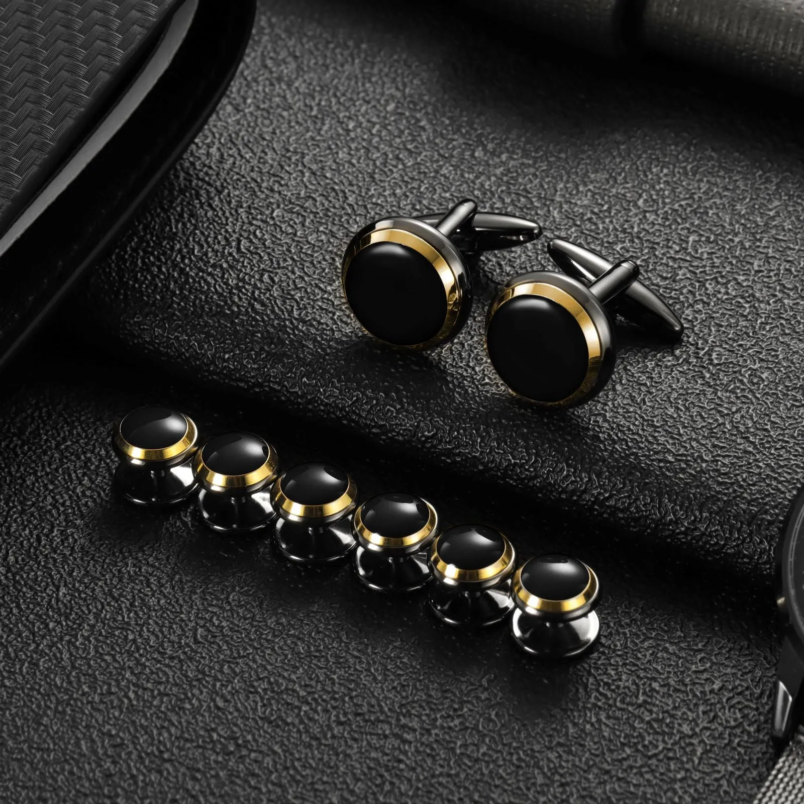 HAWSON Turquoise Cufflinks and Studs Set
