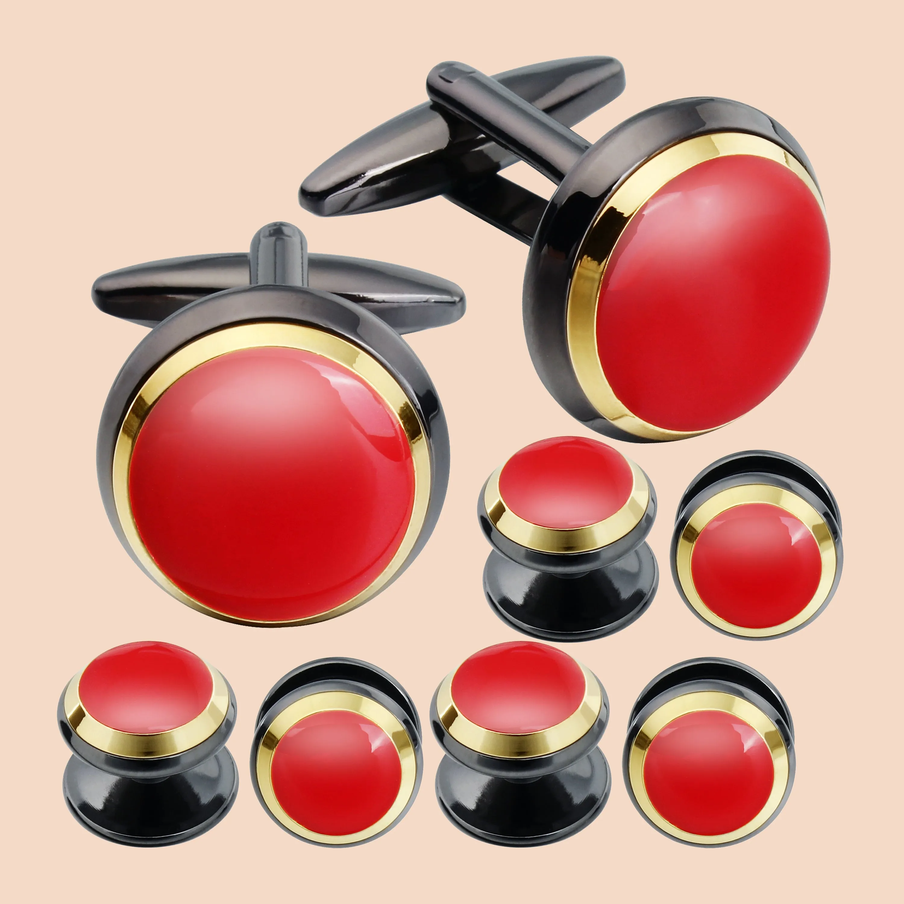 HAWSON Turquoise Cufflinks and Studs Set