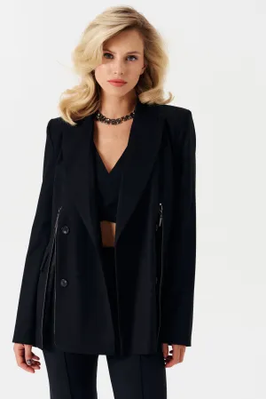 Jacket With Zippers