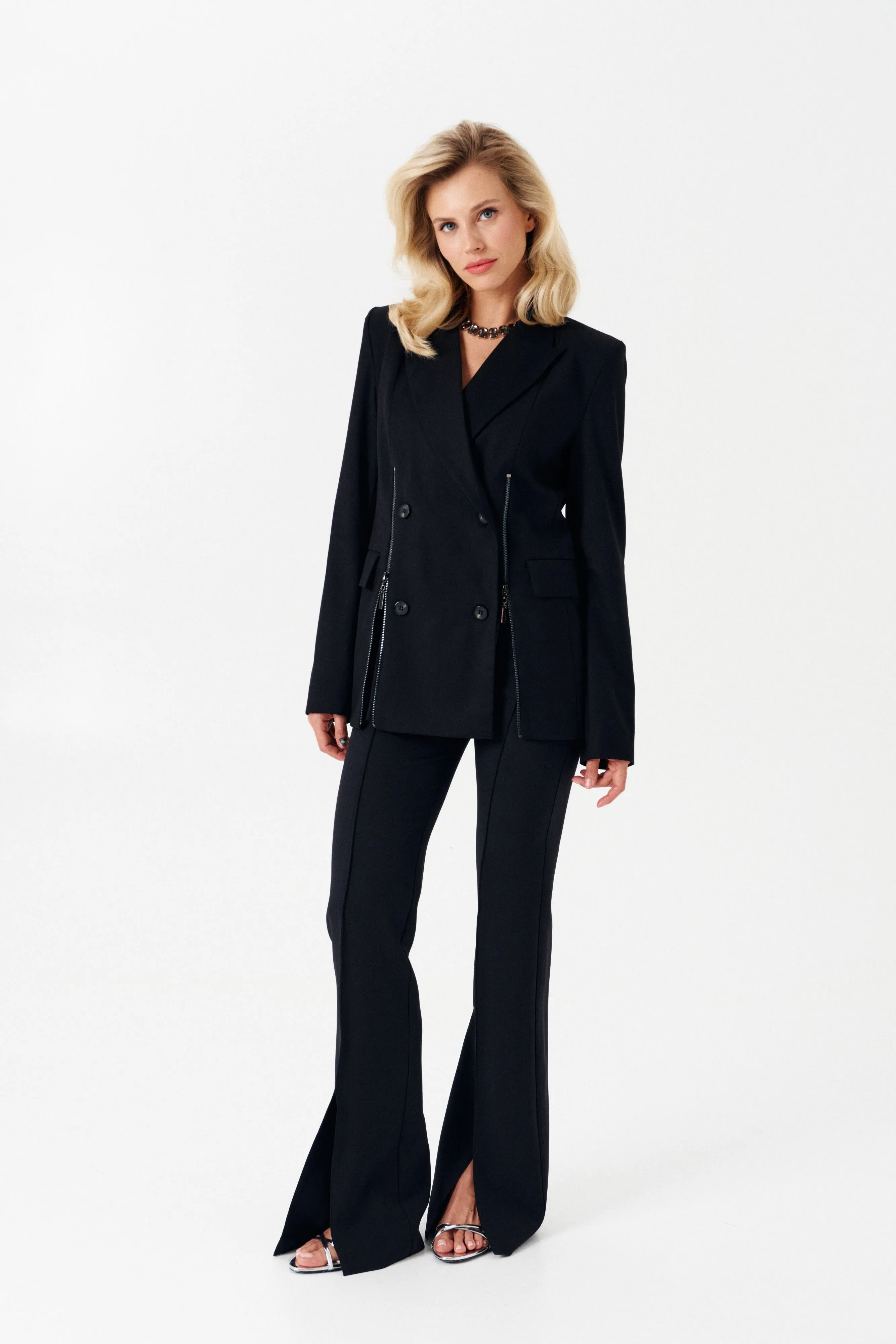 Jacket With Zippers