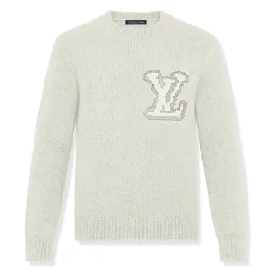 Louis Vuitton LV Instarsia Wool Milk White Knit