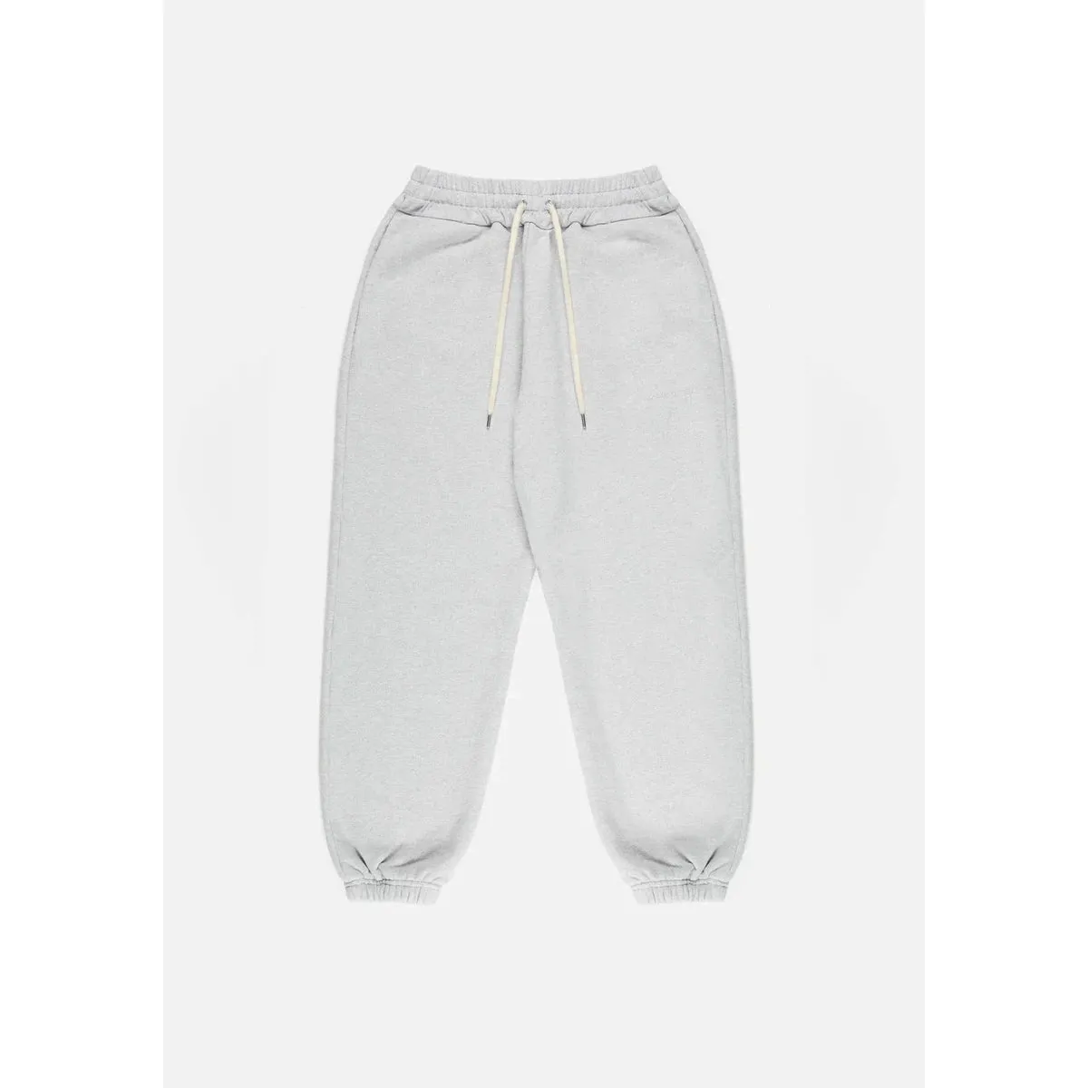 MKI 800 GSM SUPERWEIGHT WIDE LEG JOGGERS GREY