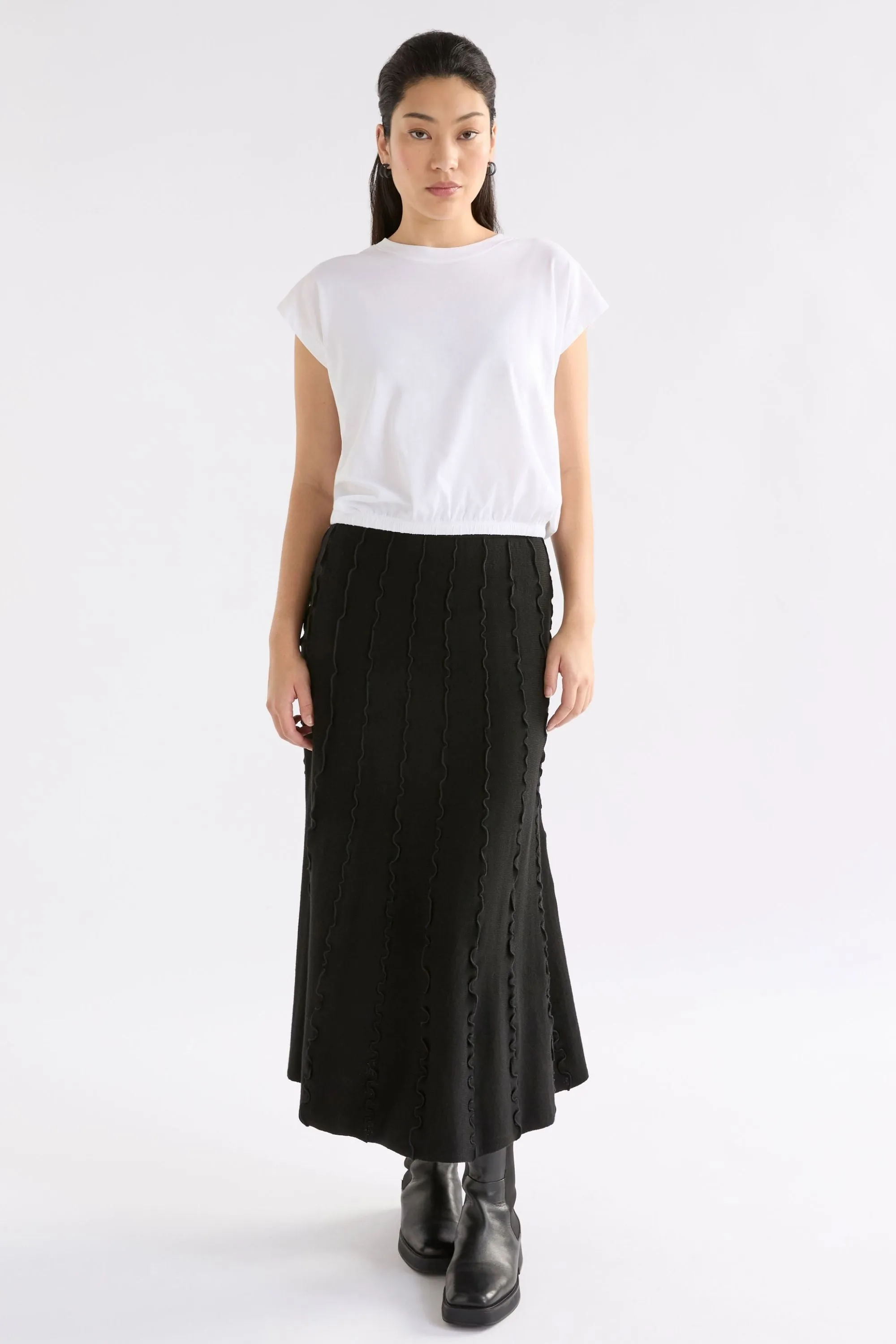 MUSSE KNIT SKIRT - K0151