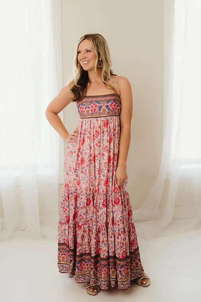 Open Tie Back Maxi