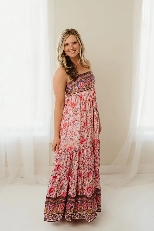 Open Tie Back Maxi
