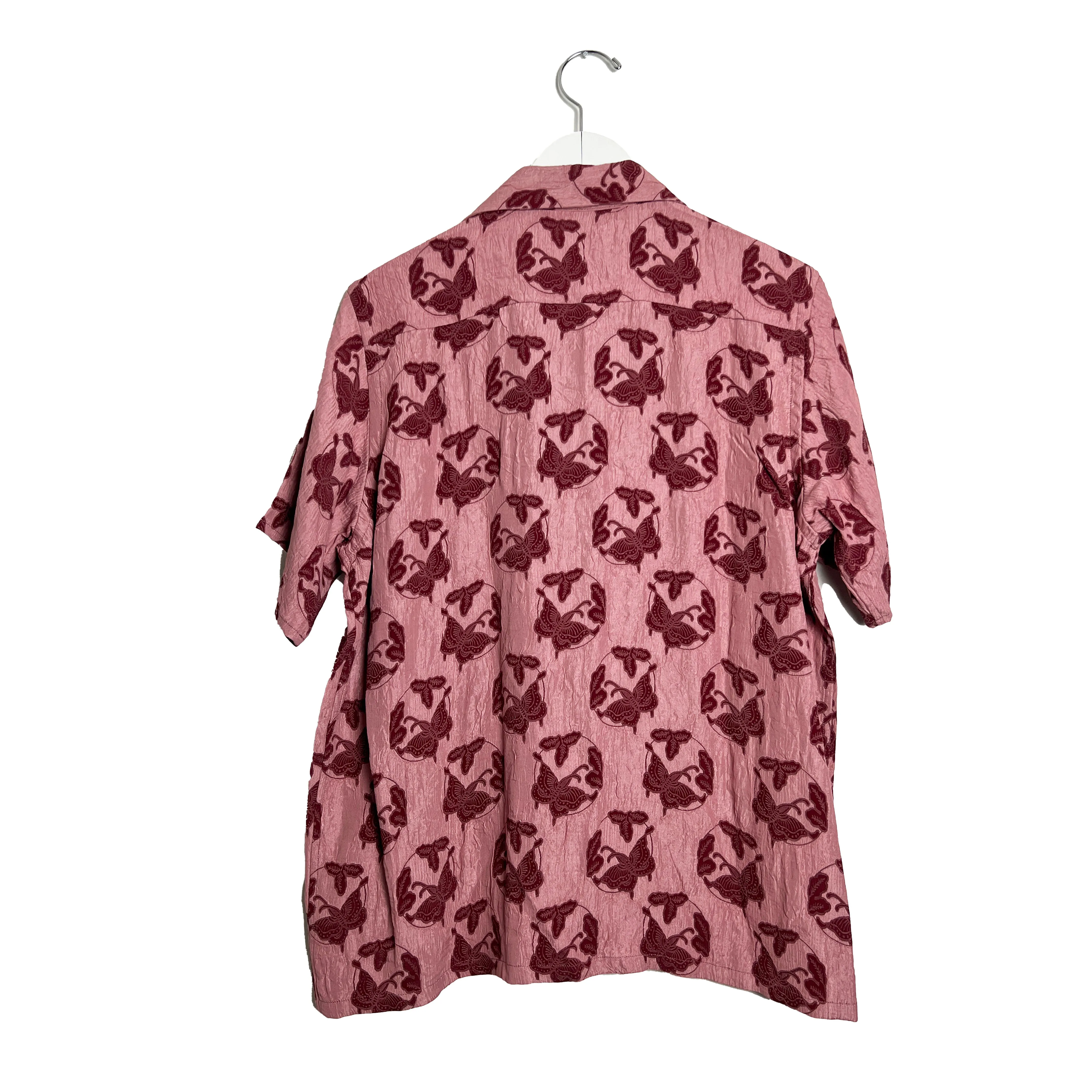 Papillion Jacquard Camp Collar Shirt