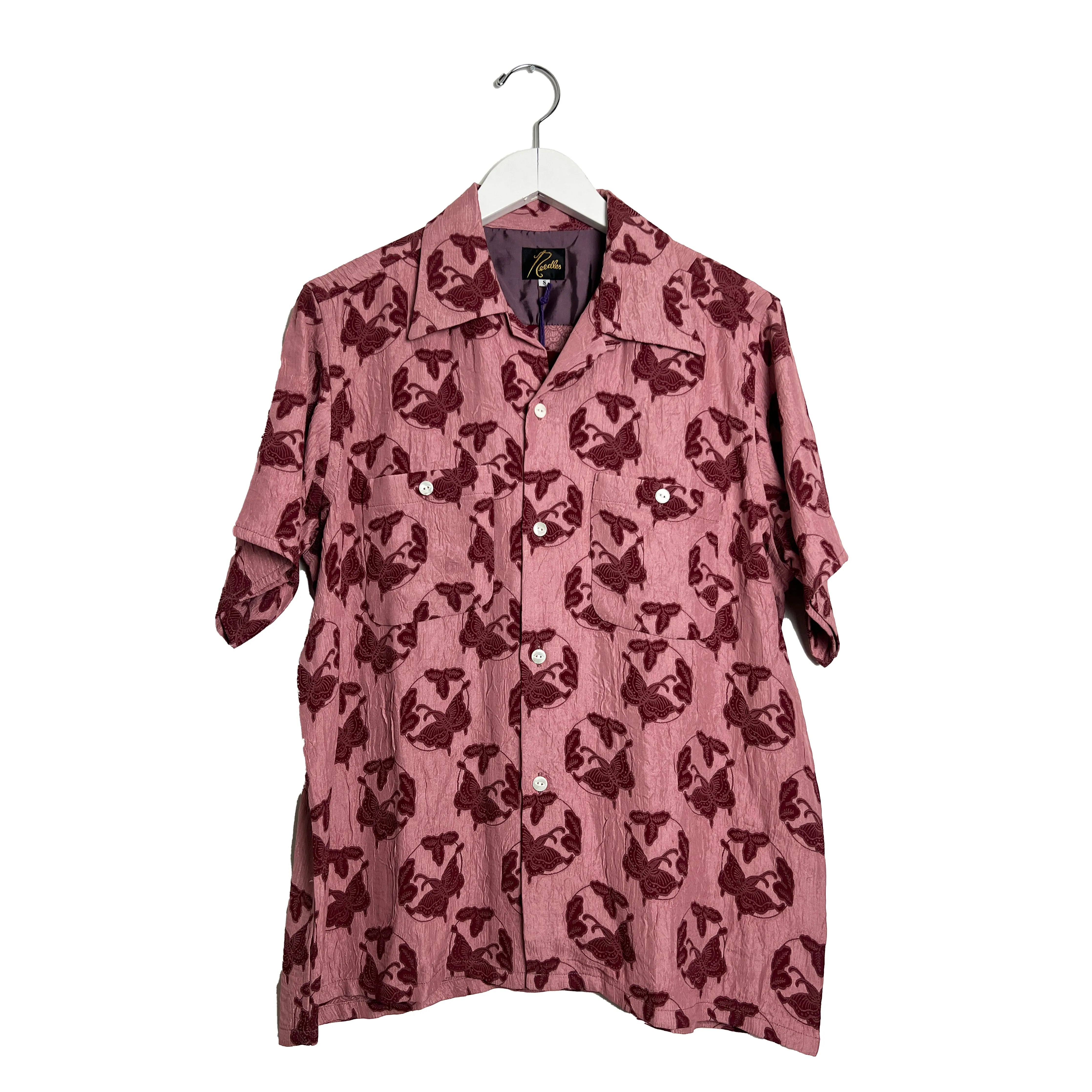 Papillion Jacquard Camp Collar Shirt