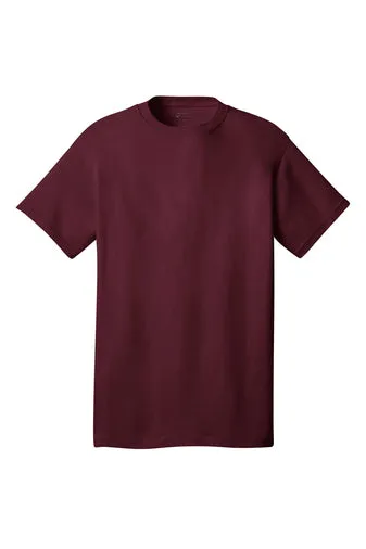 Port & Company - Youth Core Cotton Tee. PC54Y - Maroon