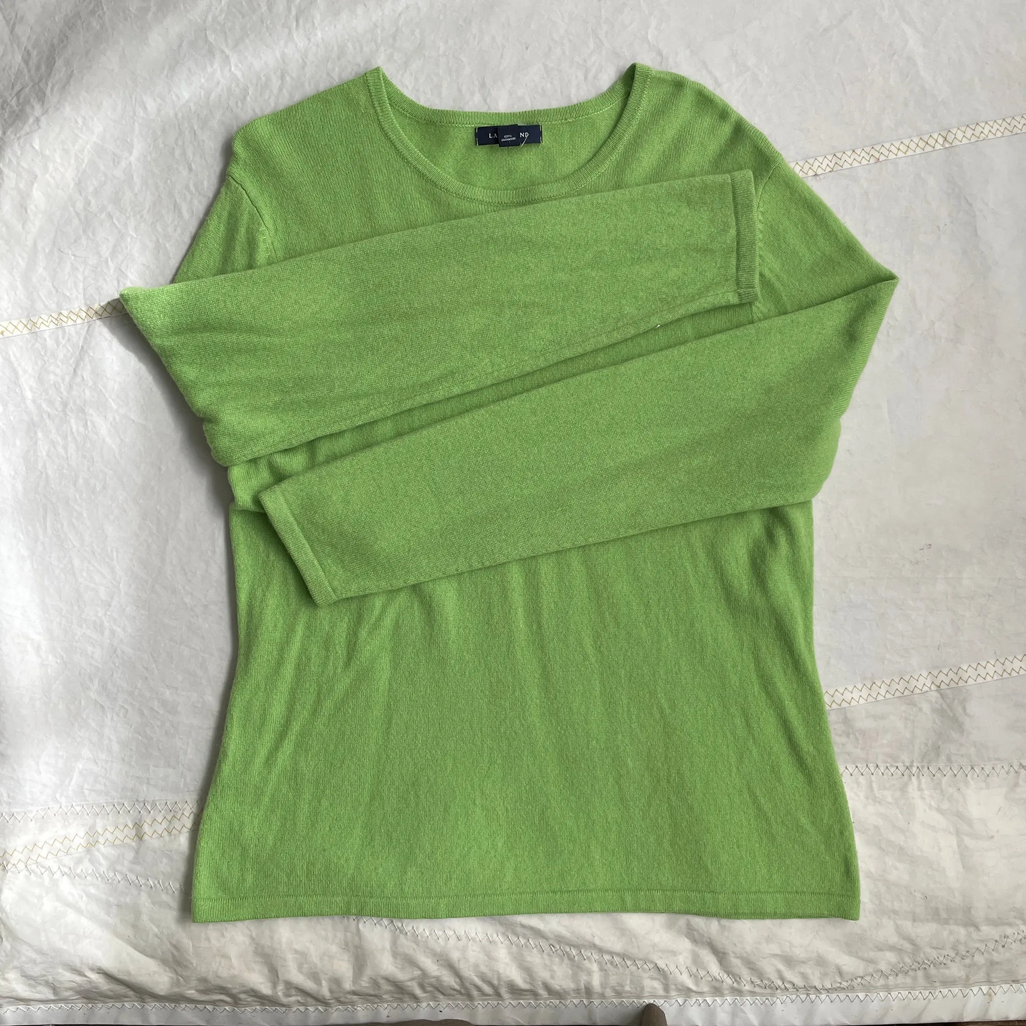 project sweaters - greens