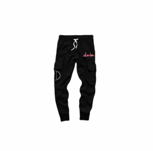 Red Signature Joggers