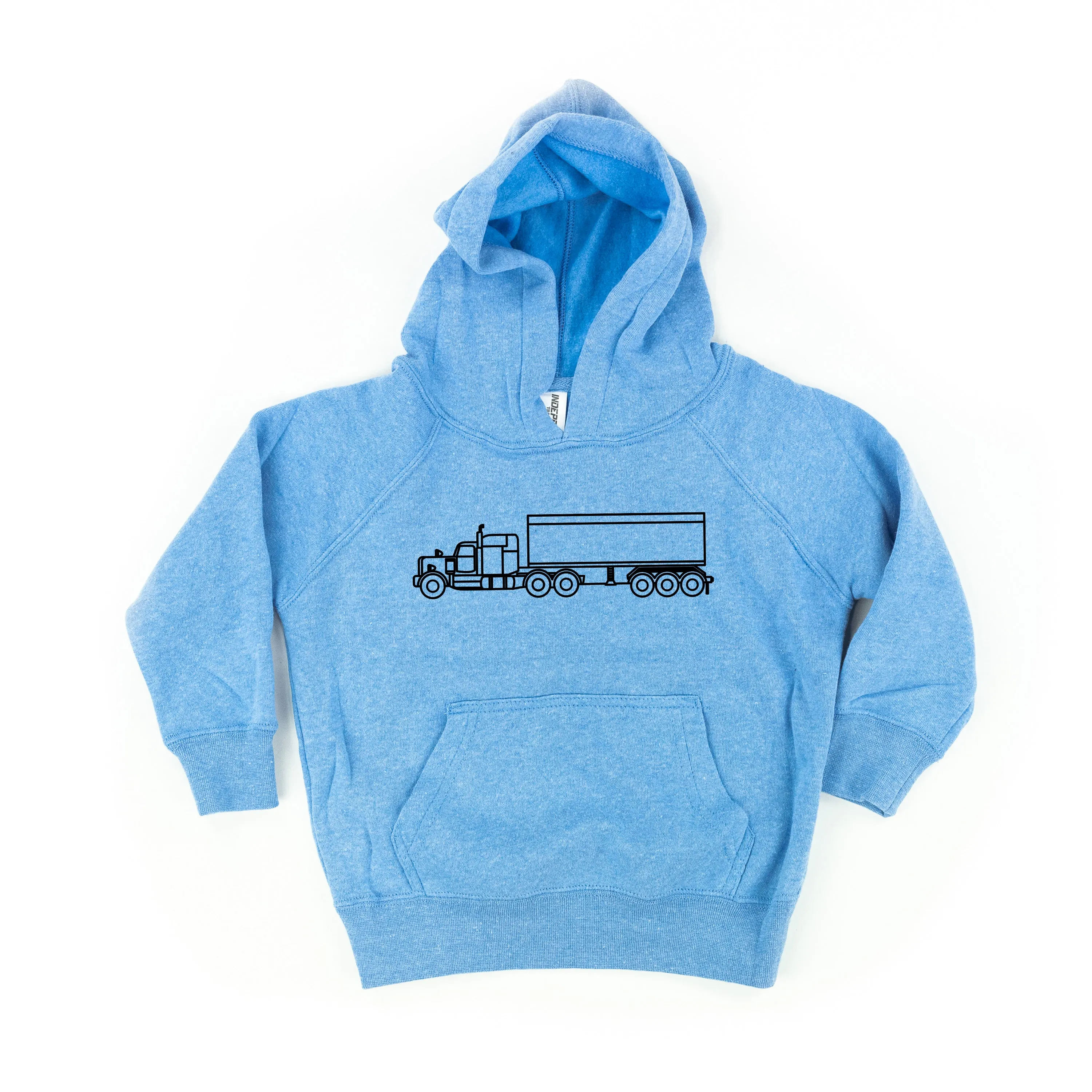SEMI TRUCK - Minimalist Design - Child Hoodie