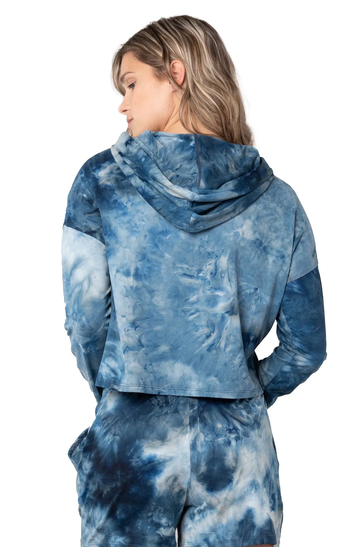 Solarized Lounge Crop Hoodie