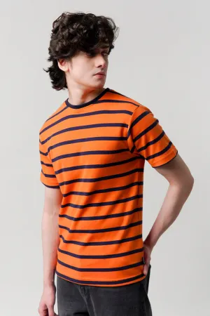 Striped T-Shirt - Orange