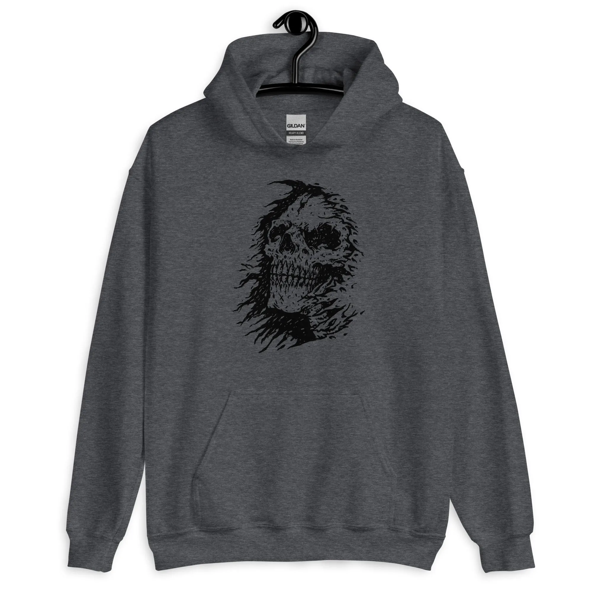 The Grim Reapers Skull Face Hoodie