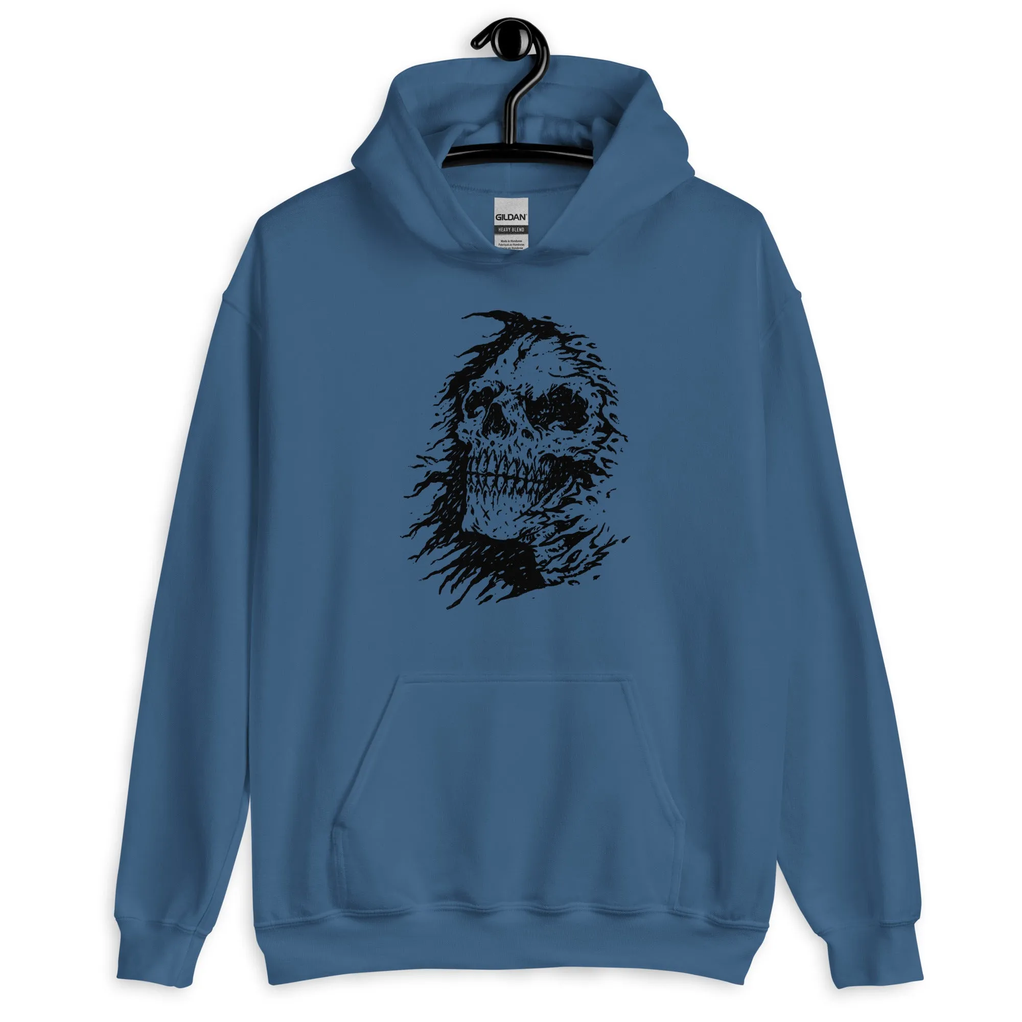 The Grim Reapers Skull Face Hoodie