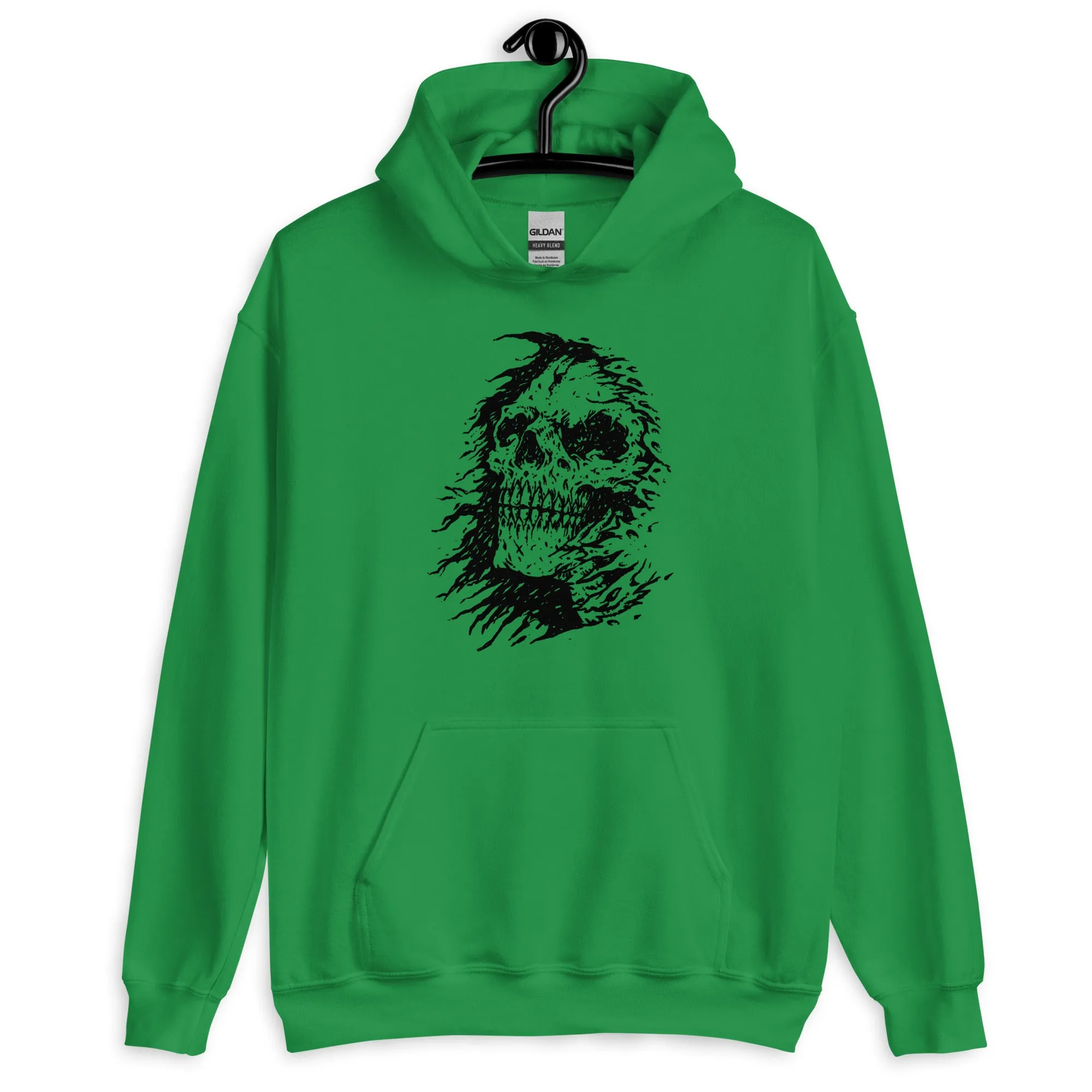 The Grim Reapers Skull Face Hoodie