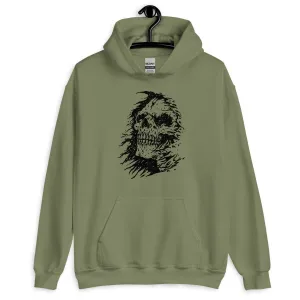 The Grim Reapers Skull Face Hoodie