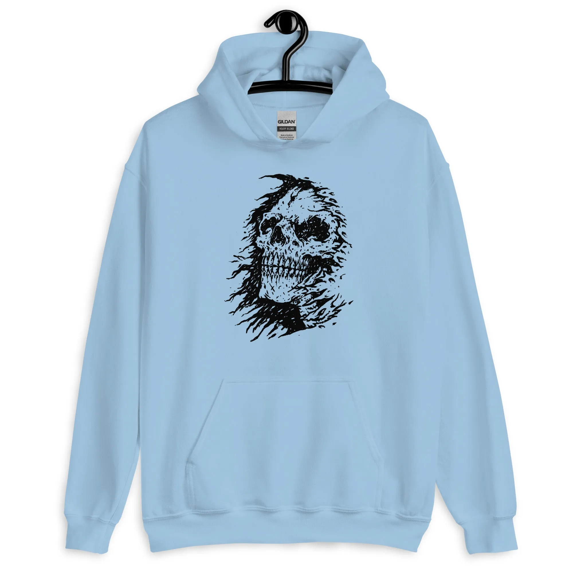 The Grim Reapers Skull Face Hoodie