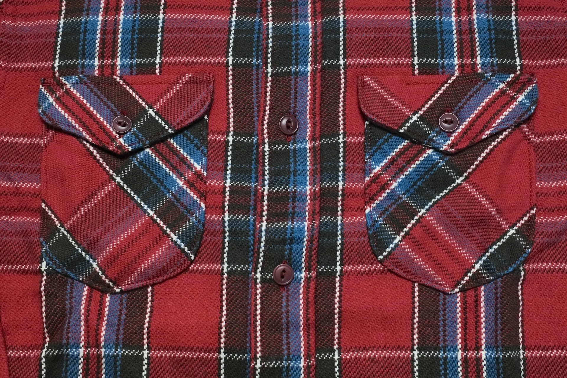 UES 14oz Heavyweight Selvage Flannel Workshirt (Canyon Trail)