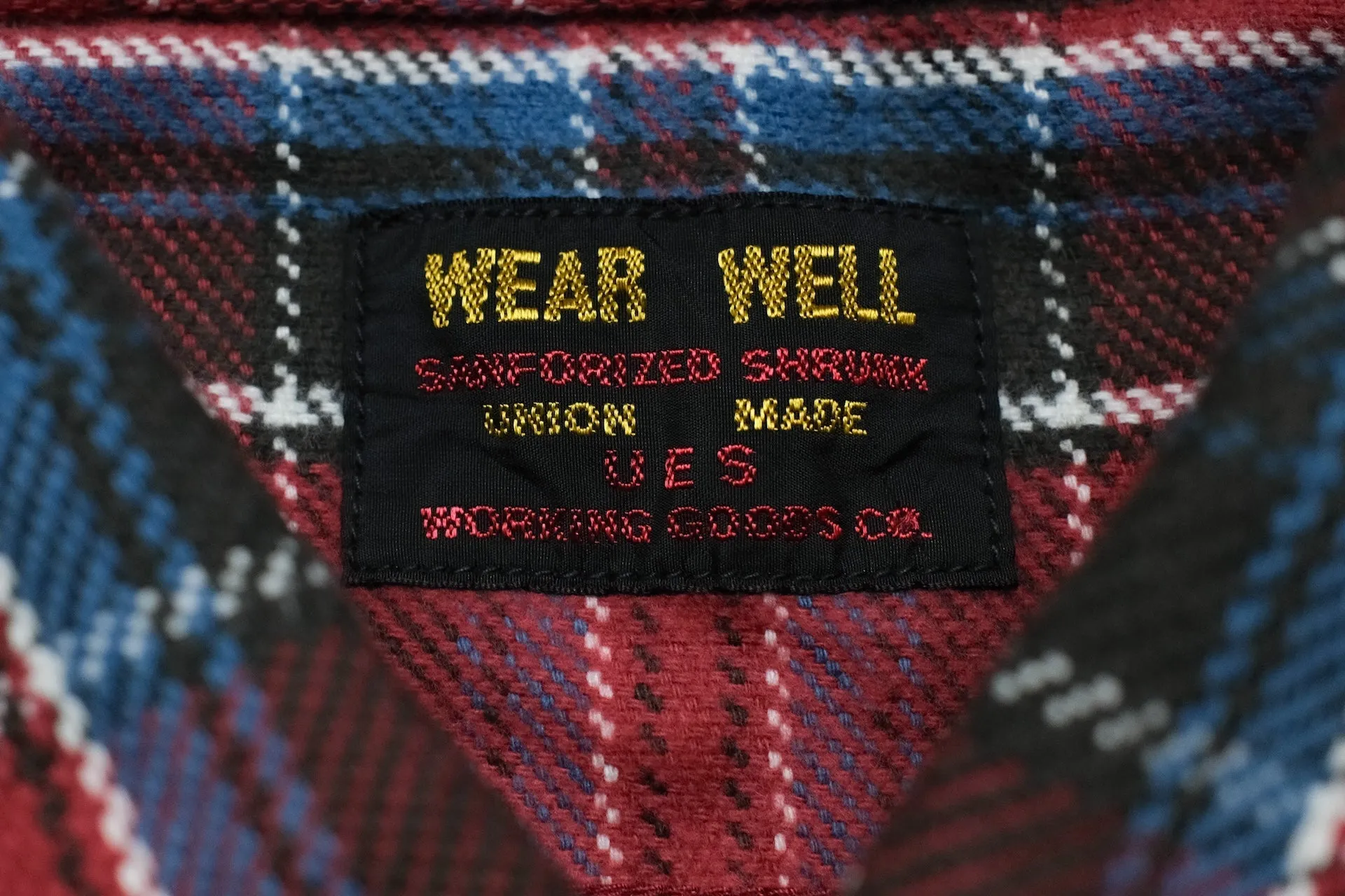 UES 14oz Heavyweight Selvage Flannel Workshirt (Canyon Trail)