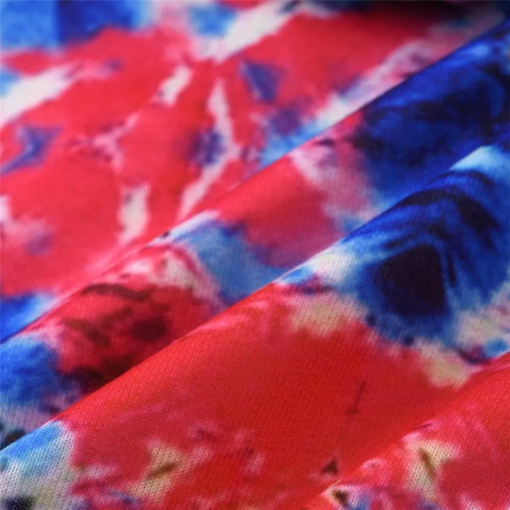 Unisex Hooded Tie-dye Long Sleeve Top & Trousers Toddler Wholesale